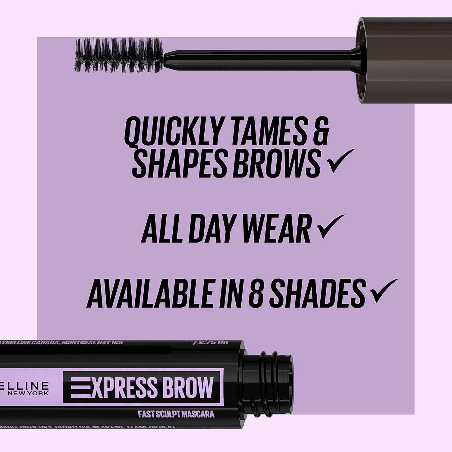 imageMaybelline Brow Ultra Slim Defining Brow Pencil  Brow Fast Sculpt Brow Gel Makeup Bundle Includes 1 Blonde Eyebrow Pencil and 1 Clear Eyebrow GelBLONDE  CLEAR FAST SCULPT BUNDLE