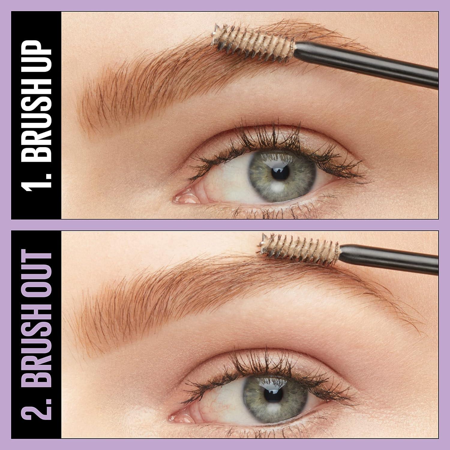 imageMaybelline Brow Ultra Slim Defining Brow Pencil  Brow Fast Sculpt Brow Gel Makeup Bundle Includes 1 Blonde Eyebrow Pencil and 1 Clear Eyebrow GelDEEP BROWN  CLEAR FAST SCULPT BUNDLE