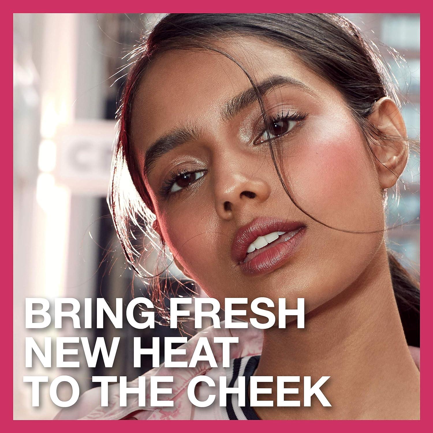 imageMaybelline Cheek Heat GelCream Blush Makeup Lightweight Breathable Feel Sheer Flush Of Color NaturalLooking Dewy Finish OilFree Fuchsia Spark 1 Count10 PINK SCORCH