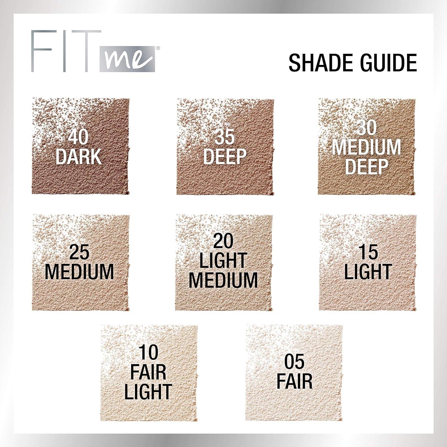 imageMaybelline Fit Me Loose Finishing Powder  Fit Me Blush Makeup Bundle Includes 1 Setting Powder in Medium and 1 Blush in MauveDARK  BERRY BLUSH BUNDLE