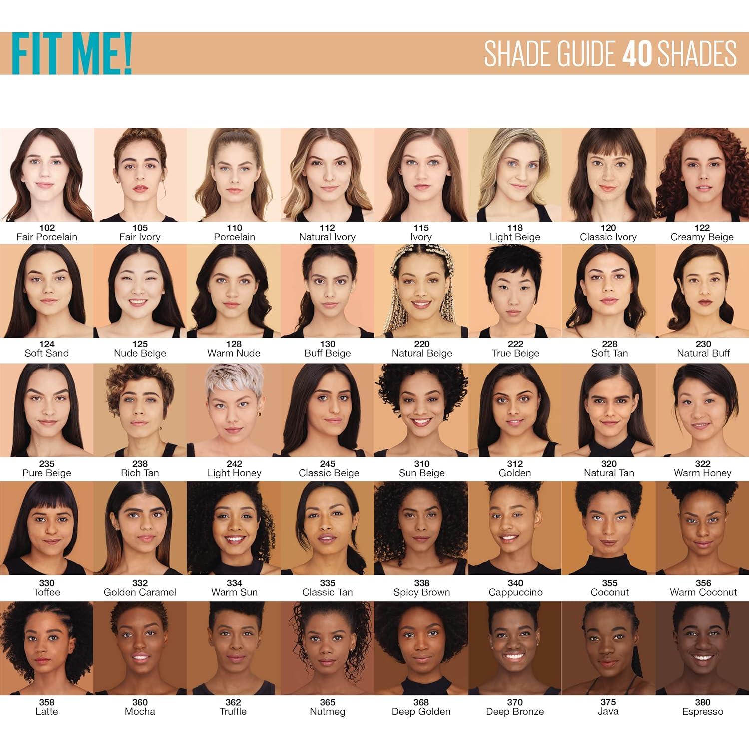 imageMaybelline Fit Me Matte  Poreless Liquid Foundation  Fit Me Mattifying Primer Makeup Bundle Includes 1 Foundation in Porcelain and 1 PrimerPRIMER  CREAMY BEIGE FOUNDATION BUNDLE