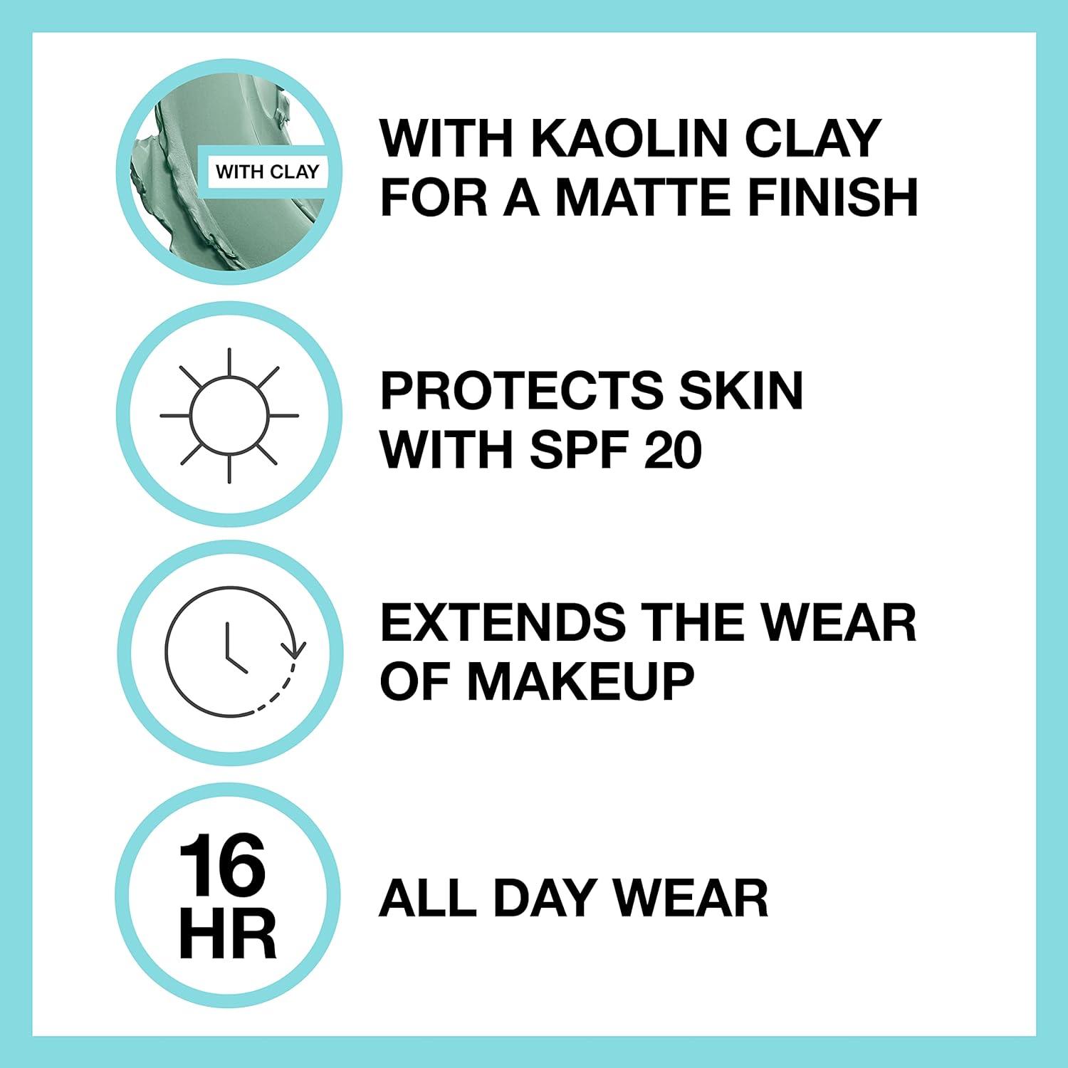 imageMaybelline Fit Me Matte  Poreless Liquid Foundation  Fit Me Mattifying Primer Makeup Bundle Includes 1 Foundation in Porcelain and 1 PrimerPRIMER  CREAMY BEIGE FOUNDATION BUNDLE