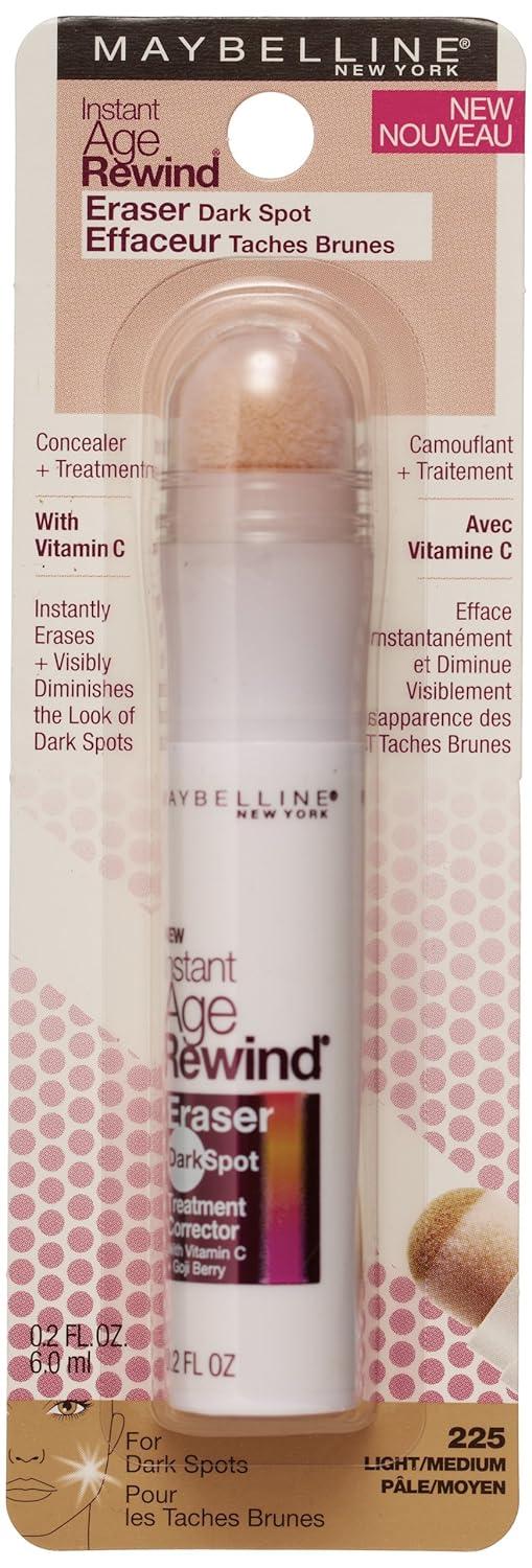 imageMaybelline Lash Sensational Sky High Washable Mascara Cosmic Black  Instant Age Rewind Eraser Dark Circles Treatment MultiUse Concealer 160 Lifter Gloss Pearl Silver Pearl Clear BundleLightMedium