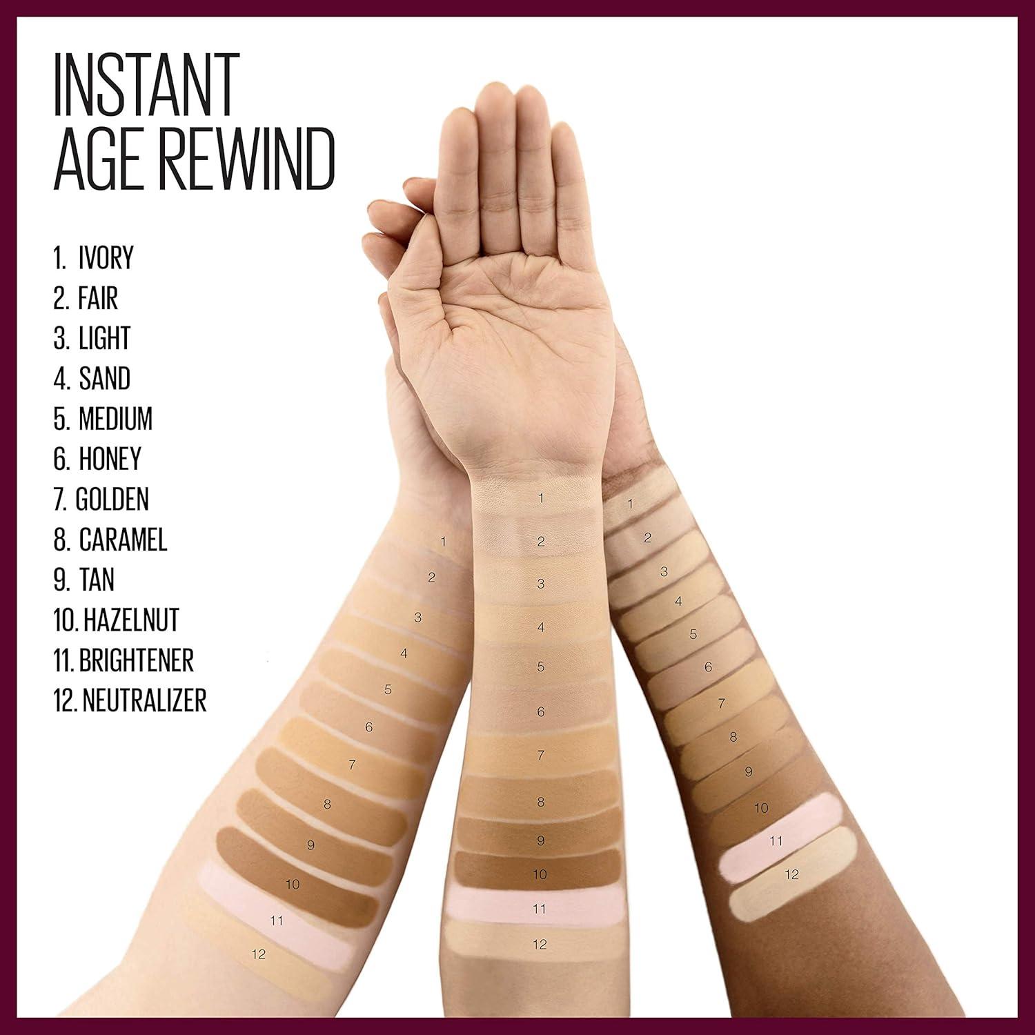 imageMaybelline Lash Sensational Sky High Washable Mascara Cosmic Black  Instant Age Rewind Eraser Dark Circles Treatment MultiUse Concealer 160 Lifter Gloss Pearl Silver Pearl Clear BundleLight