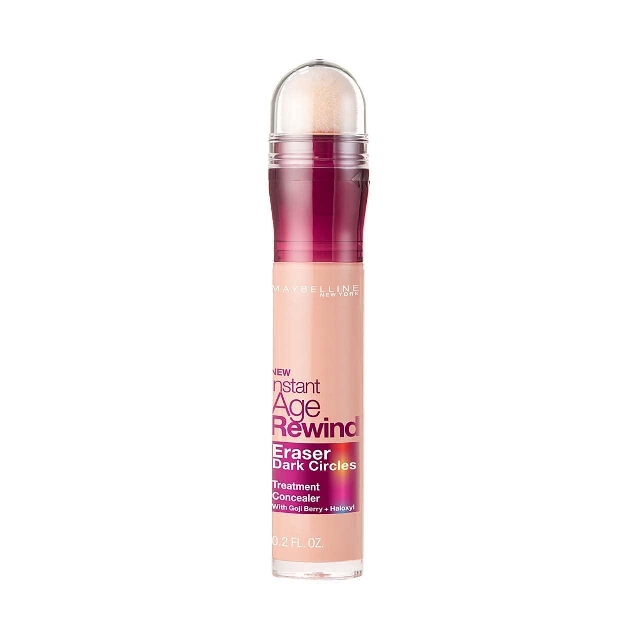 imageMaybelline Lash Sensational Sky High Washable Mascara Cosmic Black  Instant Age Rewind Eraser Dark Circles Treatment MultiUse Concealer 160 Lifter Gloss Pearl Silver Pearl Clear Bundlebrightener
