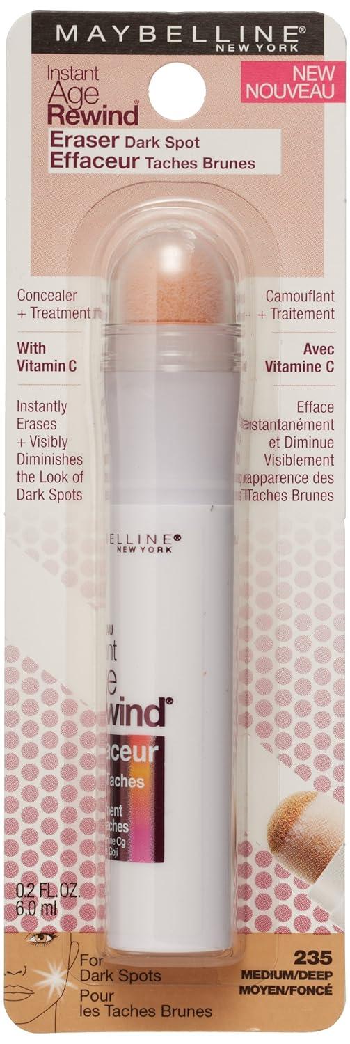 imageMaybelline Lash Sensational Sky High Washable Mascara Cosmic Black  Instant Age Rewind Eraser Dark Circles Treatment MultiUse Concealer 160 Lifter Gloss Pearl Silver Pearl Clear BundleMediumDeep