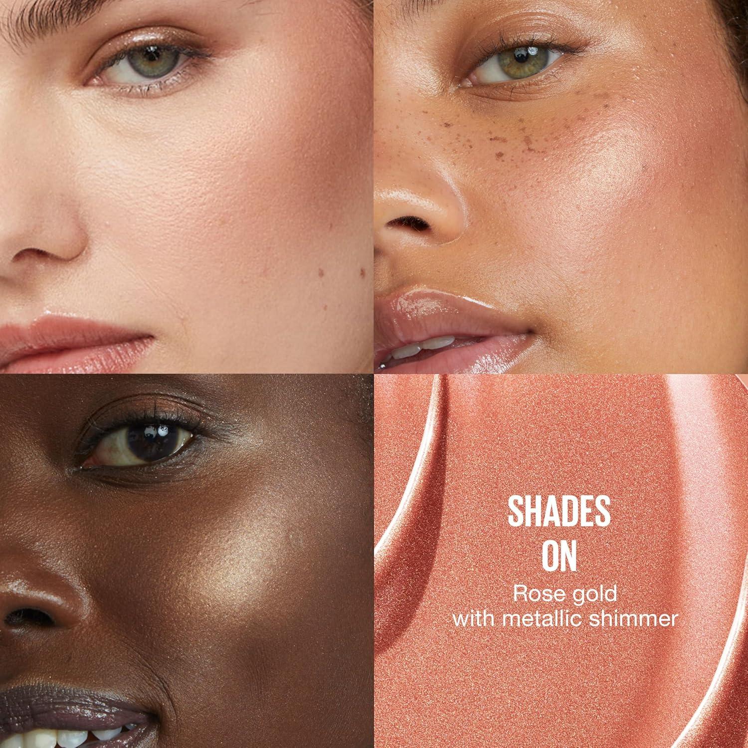 imageMaybelline Sunkisser MultiUse Liquid Blush and Bronzer Blendable Longwear Glowy Make Up Uptown Glow 1 CountShades On