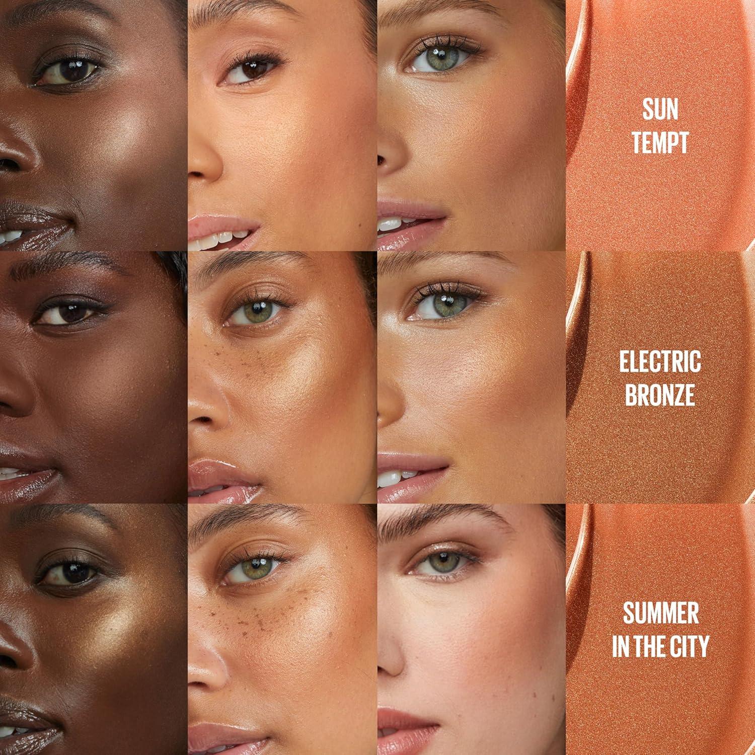 imageMaybelline Sunkisser MultiUse Liquid Blush and Bronzer Blendable Longwear Glowy Make Up Uptown Glow 1 CountSummer In The City