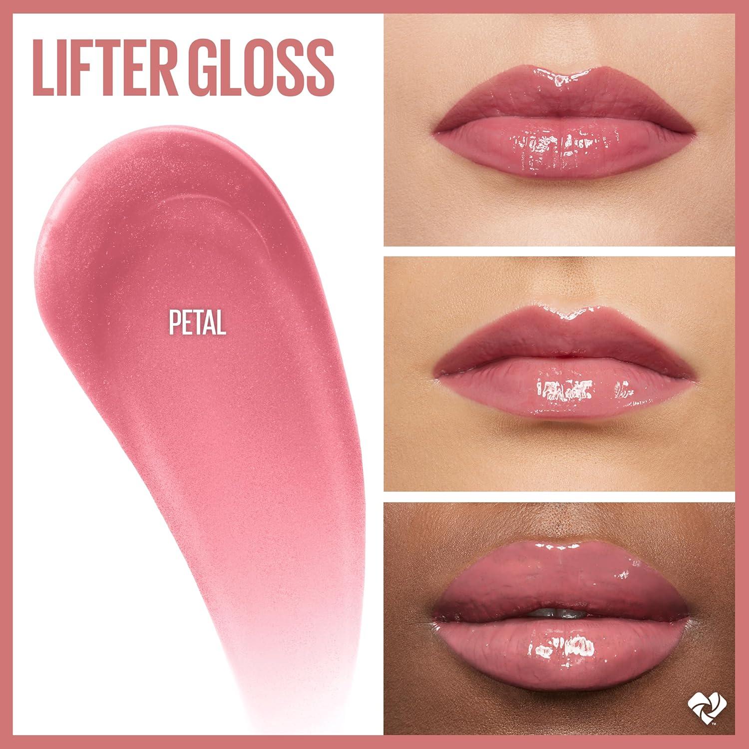 imageMaybelline Super Stay Ink Crayon Lipstick Makeup Lead The Way Pink Beige  Maybelline Lifter Gloss Ice Pink Neutral BundlePETAL  STONE BUNDLE