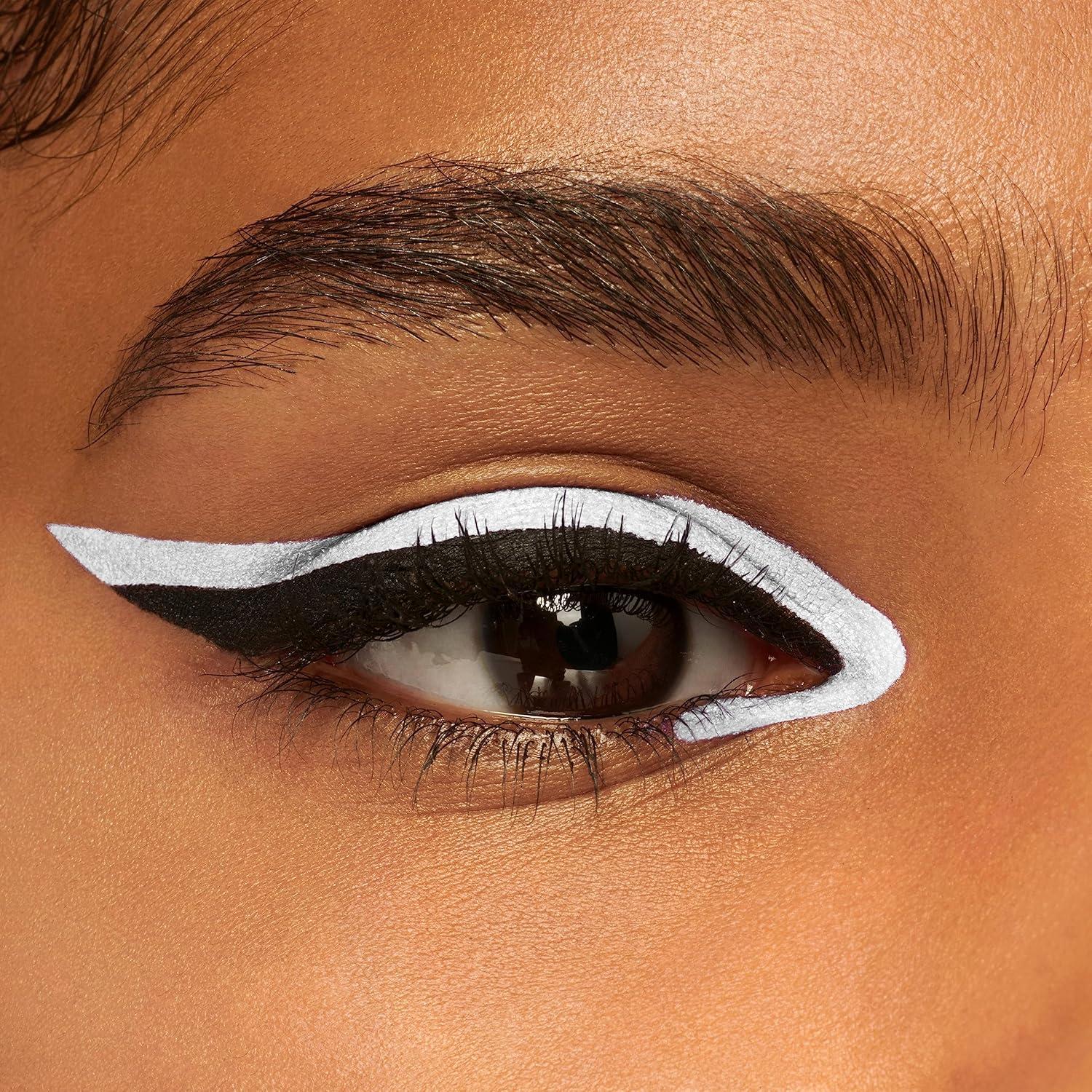 imageMaybelline TattooStudio LongLasting Sharpenable Eyeliner Pencil Deep Onyx  Polished White BundlePOLISHED WHITE  DEEP ONYX BUNDLE