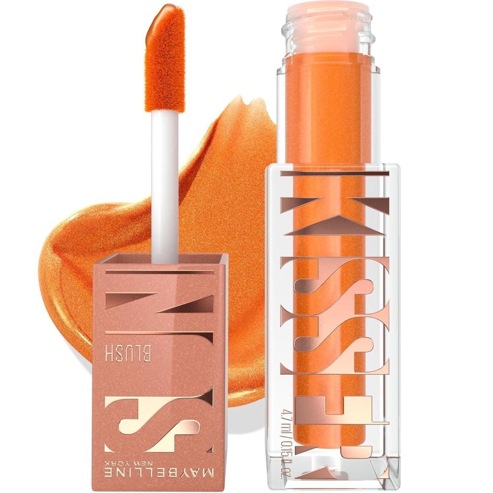 imageMaybelline Sunkisser MultiUse Liquid Blush and Bronzer Blendable Longwear Glowy Make Up Uptown Glow 1 CountRooftop Views