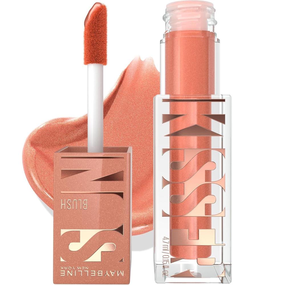 imageMaybelline Sunkisser MultiUse Liquid Blush and Bronzer Blendable Longwear Glowy Make Up Uptown Glow 1 CountSol Search