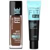 imageMaybelline Fit Me Matte  Poreless Liquid Foundation  Fit Me Mattifying Primer Makeup Bundle Includes 1 Foundation in Porcelain and 1 PrimerPRIMER  JAVA FOUNDATION BUNDLE