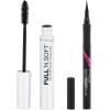 imageMaybelline Full N Soft Waterproof Mascara  Eyestudio Master Precise All Day Waterproof Liquid Eyeliner Makeup Bundle Includes 1 Mascara in Very Black and 1 Eyeliner in BlackVERY BLACK  BLACK LINER BUNDLE