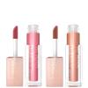 imageMaybelline Super Stay Ink Crayon Lipstick Makeup Lead The Way Pink Beige  Maybelline Lifter Gloss Ice Pink Neutral BundlePETAL  STONE BUNDLE