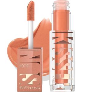 imageMaybelline Sunkisser MultiUse Liquid Blush and Bronzer Blendable Longwear Glowy Make Up Uptown Glow 1 CountDownton Rush