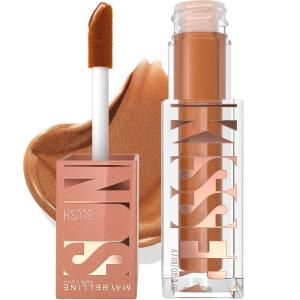 imageMaybelline Sunkisser MultiUse Liquid Blush and Bronzer Blendable Longwear Glowy Make Up Uptown Glow 1 CountElectric Bronze
