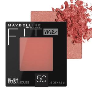 imageMaybelline Fit Me Blush Lightweight Smooth Blendable Longlasting AllDay Face Enhancing Makeup Color Nude 1 Count50 WINE