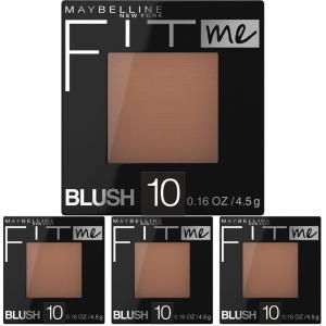 imageMaybelline Fit Me Blush Lightweight Smooth Blendable Longlasting AllDay Face Enhancing Makeup Color Nude 1 CountBuff