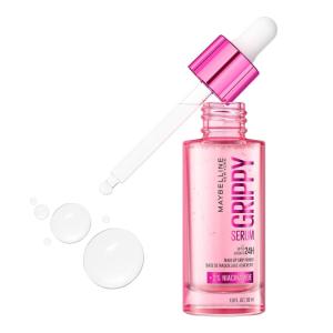 imageMaybelline Grippy Serum Primer Hydrating Makeup Primer with 2 Niacinamide For Up To 24HR Make Up Wear Clear 1 Count