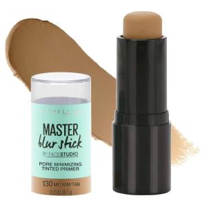imageMaybelline New York Facestudio Master Blur Stick Primer Makeup Universal Transparent 03 ozMediumTan