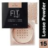 imageMaybelline Fit Me Loose Setting Powder Face Powder Makeup ampamp Finishing Powder Deep 1 Count15 LIGHT