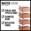 imageMaybelline New York Facestudio Master Chrome Metallic Highlighter Makeup Molten Rose Gold 024 ozMolten Topaz