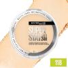 imageMaybelline Super Stay Up to 24HR Hybrid PowderFoundation MediumtoFull Coverage Makeup Matte Finish 128 1 CountSUPERSTAY POWDER 118