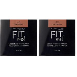 imageMaybelline Fit Me Loose Setting Powder Face Powder Makeup ampamp Finishing Powder Deep 1 Count40 Dark