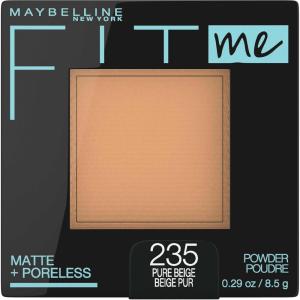 imageMaybelline Fit Me Matte  Poreless Pressed Face Powder Makeup ampamp Setting Powder Golden 1 Count235 PURE BEIGE
