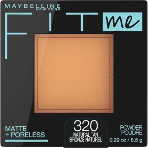 imageMaybelline Fit Me Matte  Poreless Pressed Face Powder Makeup ampamp Setting Powder Golden 1 Count320 NATURAL TAN