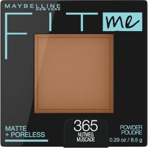 imageMaybelline Fit Me Matte  Poreless Pressed Face Powder Makeup ampamp Setting Powder Golden 1 Count365 NUTMEG