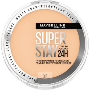 imageMaybelline Super Stay Up to 24HR Hybrid PowderFoundation MediumtoFull Coverage Makeup Matte Finish 128 1 CountSUPERSTAY POWDER 312