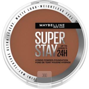 imageMaybelline Super Stay Up to 24HR Hybrid PowderFoundation MediumtoFull Coverage Makeup Matte Finish 128 1 CountSUPERSTAY POWDER 360