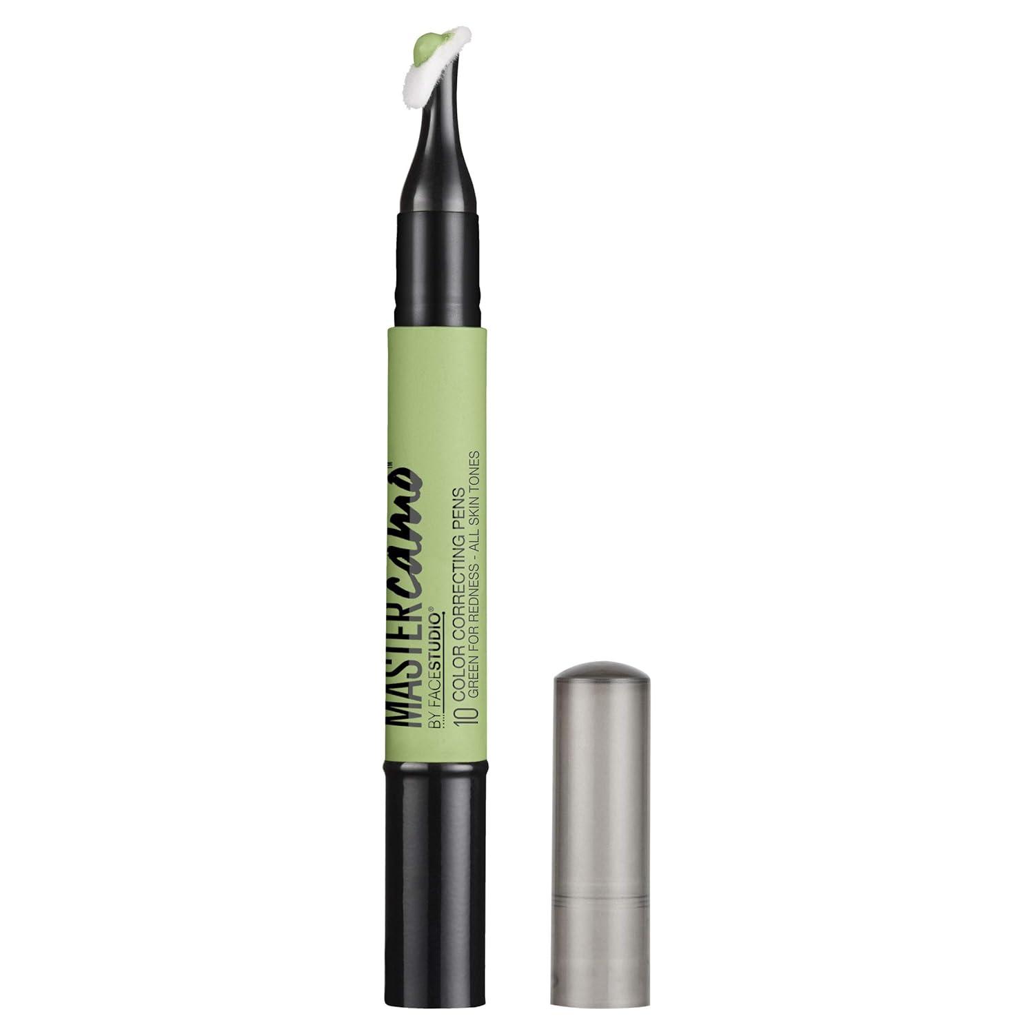 imageMaybelline New York Master Camo Color Correcting Pen Green for Redness all 0005 Fl OzGreen for Redness