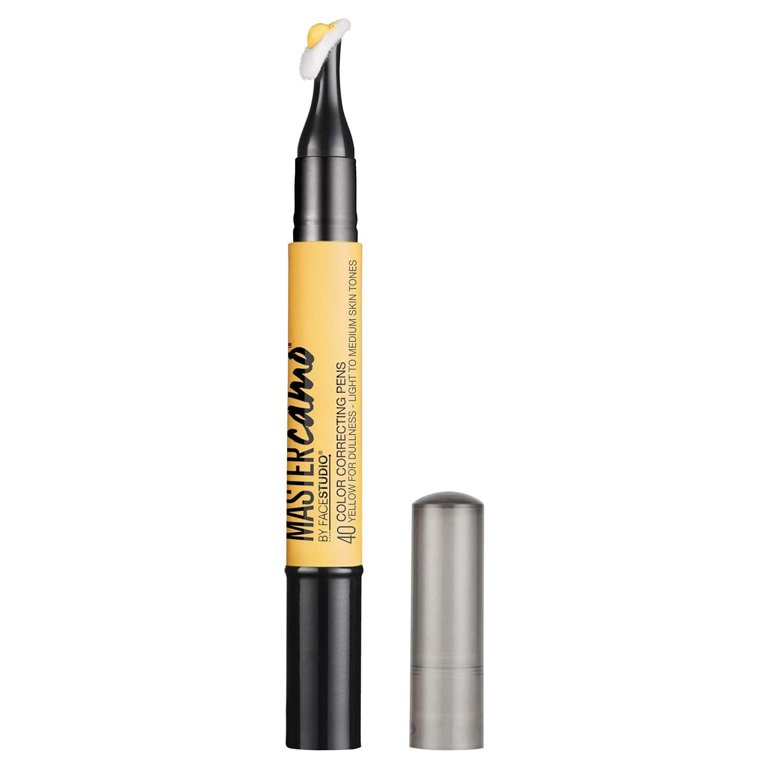 imageMaybelline New York Master Camo Color Correcting Pen Green for Redness all 0005 Fl OzYellow