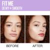 imageMaybelline Fit Me Dewy  Smooth Liquid Foundation Makeup Warm Nude 1 Count Packaging May Vary118 LIGHT BEIGE