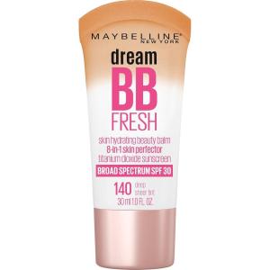 imageMaybelline Dream Fresh Skin Hydrating BB cream 8in1 Skin Perfecting Beauty Balm with Broad Spectrum SPF 30 Sheer Tint Coverage OilFree Medium 1 Fl Oz140 DEEP