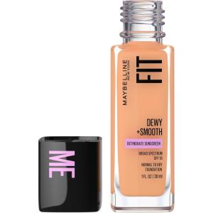 imageMaybelline Fit Me Dewy  Smooth Liquid Foundation Makeup Warm Nude 1 Count Packaging May Vary245 CLASSIC BEIGE