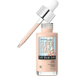 imageMaybelline Super Stay Up to 24HR Skin Tint Radiant LighttoMedium Coverage Foundation Makeup Infused With Vitamin C 112 1 Count112
