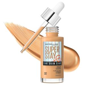 imageMaybelline Super Stay Up to 24HR Skin Tint Radiant LighttoMedium Coverage Foundation Makeup Infused With Vitamin C 112 1 Count312
