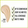 imageMaybelline Super Stay Full Coverage Liquid Foundation Active Wear Makeup Up to 30Hr Wear Transfer Sweat ampamp Water Resistant Matte Finish Mocha 1 Count220 NATURAL BEIGE