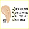 imageMaybelline Super Stay Full Coverage Liquid Foundation Active Wear Makeup Up to 30Hr Wear Transfer Sweat ampamp Water Resistant Matte Finish Mocha 1 Count125 NUDE BEIGE