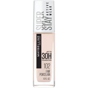 imageMaybelline Super Stay Full Coverage Liquid Foundation Active Wear Makeup Up to 30Hr Wear Transfer Sweat ampamp Water Resistant Matte Finish Mocha 1 Count102 FAIR PORCELAIN