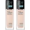 imageMaybelline Fit Me Matte  Poreless Liquid OilFree Foundation Makeup Sun Beige 1 Count Packaging May Vary112 NATURAL IVORY