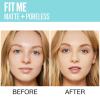 imageMaybelline Fit Me Matte  Poreless Liquid OilFree Foundation Makeup Sun Beige 1 Count Packaging May Vary112 NATURAL IVORY