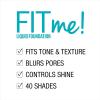 imageMaybelline Fit Me Matte  Poreless Liquid OilFree Foundation Makeup Sun Beige 1 Count Packaging May Vary122 CREAMY BEIGE
