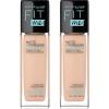 imageMaybelline Fit Me Matte  Poreless Liquid OilFree Foundation Makeup Sun Beige 1 Count Packaging May Vary122 CREAMY BEIGE