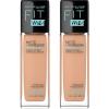 imageMaybelline Fit Me Matte  Poreless Liquid OilFree Foundation Makeup Sun Beige 1 Count Packaging May Vary230 NATURAL BUFF