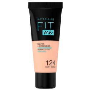 imageMaybelline Fit Me Matte  Poreless Liquid OilFree Foundation Makeup Sun Beige 1 Count Packaging May Vary124 Soft Sand